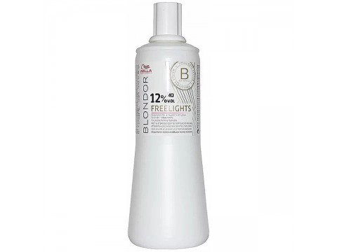 WELLA Oksidantas 12% Wella Blondor Freelights 1000 Ml WELLA Oksidantas 12% Wella Blondor Freelights 1000 Ml